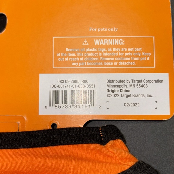 Pet costume Halloween Jersey size xs - Picture 5 of 6